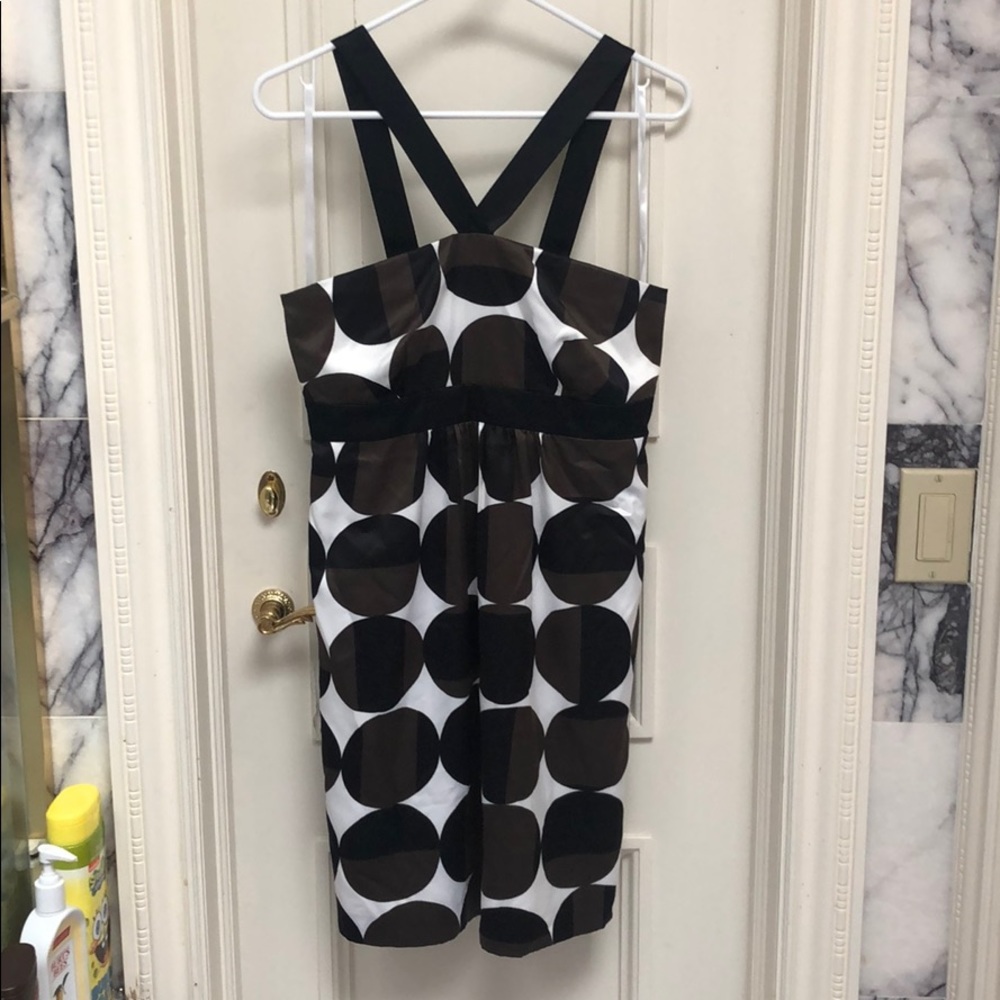 Banana Republic Silky V-Strap Patterned Dr…